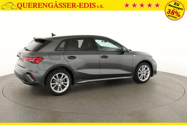 Audi A3 Sportback TFSI 110 kW S line 35 S-tronic S-LINE, AHK, Matrix, Navi, el. Klappe, Kamera, Winter, 3 J.-Garantie 