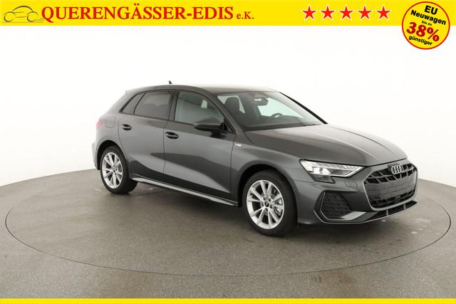 Audi A3 Sportback TFSI 110 kW S line 35 S-tronic S-LINE, AHK, Matrix, Navi, el. Klappe, Kamera, Winter, 3 J.-Garantie 