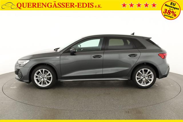 Audi A3 Sportback TFSI 110 kW S line 35 S-tronic S-LINE, AHK, Matrix, Navi, el. Klappe, Kamera, Winter, 3 J.-Garantie 