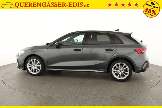Audi A3 Sportback TFSI 110 kW S line 35 S-tronic S-LINE, AHK, Matrix, Navi, el. Klappe, Kamera, Winter, 3 J.-Garantie 