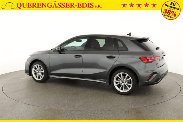 Audi A3 Sportback TFSI 110 kW S line 35 S-tronic S-LINE, AHK, Matrix, Navi, el. Klappe, Kamera, Winter, 3 J.-Garantie 