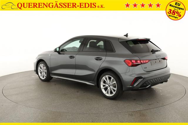 Audi A3 Sportback TFSI 110 kW S line 35 S-tronic S-LINE, AHK, Matrix, Navi, el. Klappe, Kamera, Winter, 3 J.-Garantie 