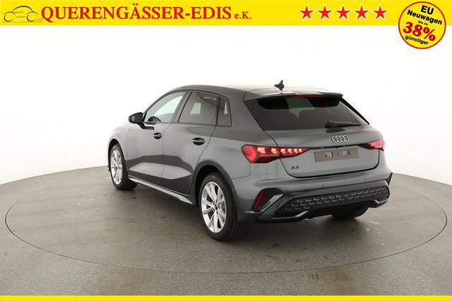 Audi A3 Sportback TFSI 110 kW S line 35 S-tronic S-LINE, AHK, Matrix, Navi, el. Klappe, Kamera, Winter, 3 J.-Garantie 