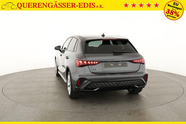 Audi A3 Sportback TFSI 110 kW S line 35 S-tronic S-LINE, AHK, Matrix, Navi, el. Klappe, Kamera, Winter, 3 J.-Garantie 