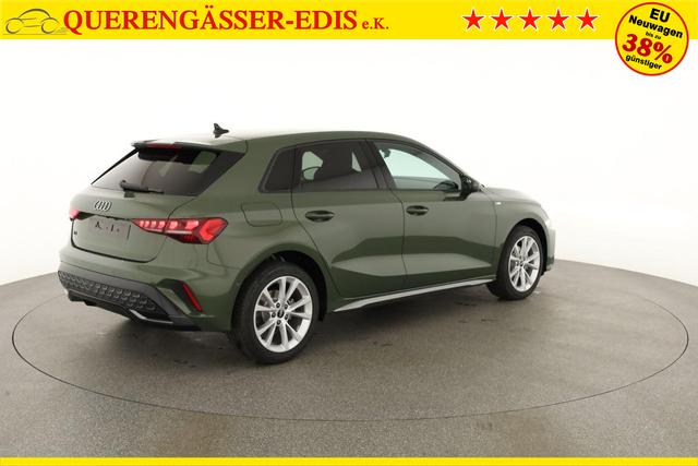Audi A3 Sportback TFSI 110 kW S line 35 S-tronic S-LINE, AHK, Matrix, Navi, el. Klappe, Kamera, Winter, 3 J.-Garantie 
