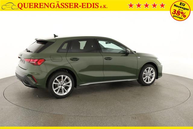 Audi A3 Sportback TFSI 110 kW S line 35 S-tronic S-LINE, AHK, Matrix, Navi, el. Klappe, Kamera, Winter, 3 J.-Garantie 