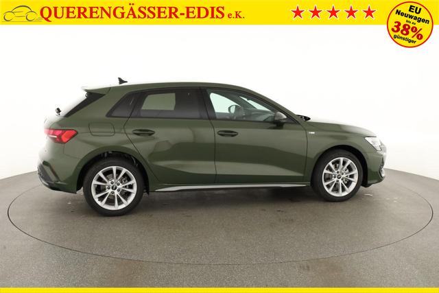 Audi A3 Sportback TFSI 110 kW S line 35 S-tronic S-LINE, AHK, Matrix, Navi, el. Klappe, Kamera, Winter, 3 J.-Garantie 