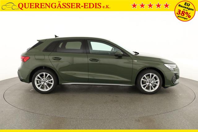 Audi A3 Sportback TFSI 110 kW S line 35 S-tronic S-LINE, AHK, Matrix, Navi, el. Klappe, Kamera, Winter, 3 J.-Garantie 