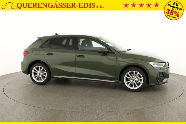 Audi A3 Sportback TFSI 110 kW S line 35 S-tronic S-LINE, AHK, Matrix, Navi, el. Klappe, Kamera, Winter, 3 J.-Garantie 