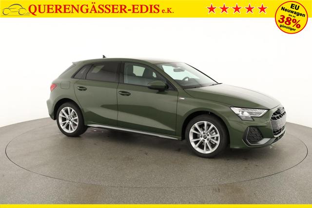 Audi A3 Sportback TFSI 110 kW S line 35 S-tronic S-LINE, AHK, Matrix, Navi, el. Klappe, Kamera, Winter, 3 J.-Garantie 