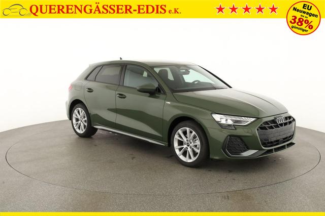 Audi A3 Sportback TFSI 110 kW S line 35 S-tronic S-LINE, AHK, Matrix, Navi, el. Klappe, Kamera, Winter, 3 J.-Garantie 