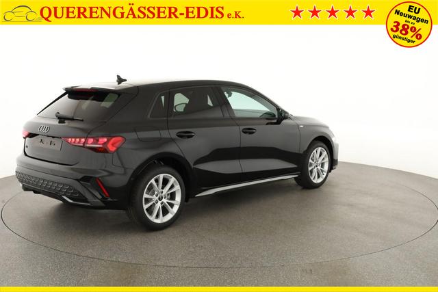 Audi A3 Sportback TFSI 110 kW S line 35 S-tronic S-LINE, AHK, Matrix, Navi, el. Klappe, Kamera, Winter, 3 J.-Garantie 