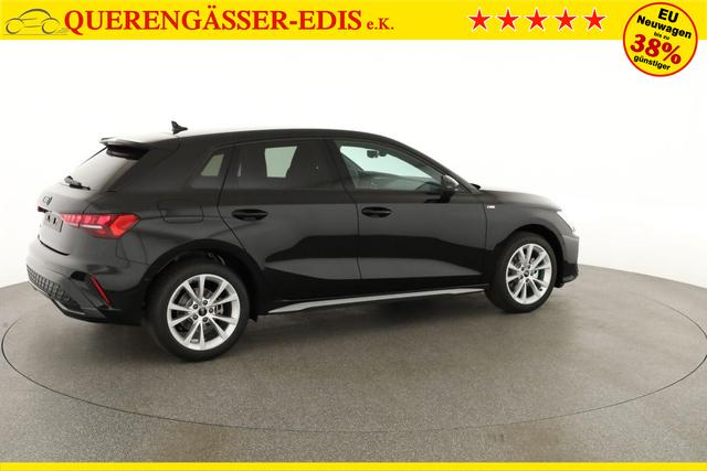 Audi A3 Sportback TFSI 110 kW S line 35 S-tronic S-LINE, AHK, Matrix, Navi, el. Klappe, Kamera, Winter, 3 J.-Garantie 