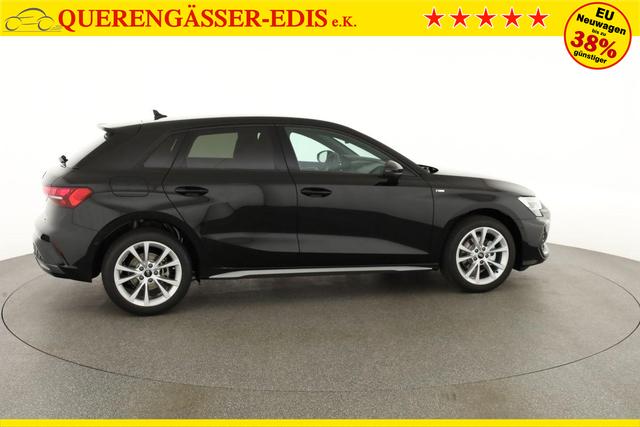 Audi A3 Sportback TFSI 110 kW S line 35 S-tronic S-LINE, AHK, Matrix, Navi, el. Klappe, Kamera, Winter, 3 J.-Garantie 