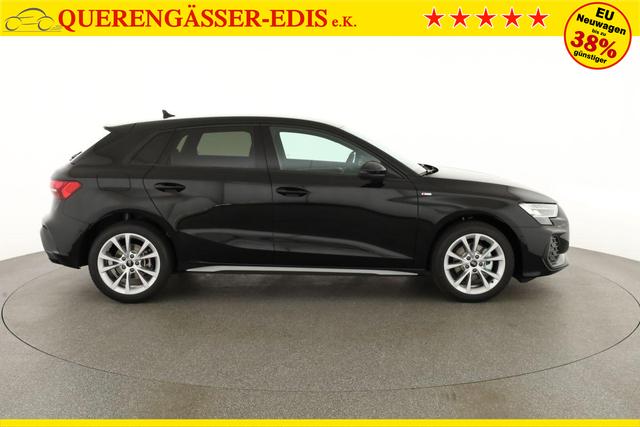 Audi A3 Sportback TFSI 110 kW S line 35 S-tronic S-LINE, AHK, Matrix, Navi, el. Klappe, Kamera, Winter, 3 J.-Garantie 