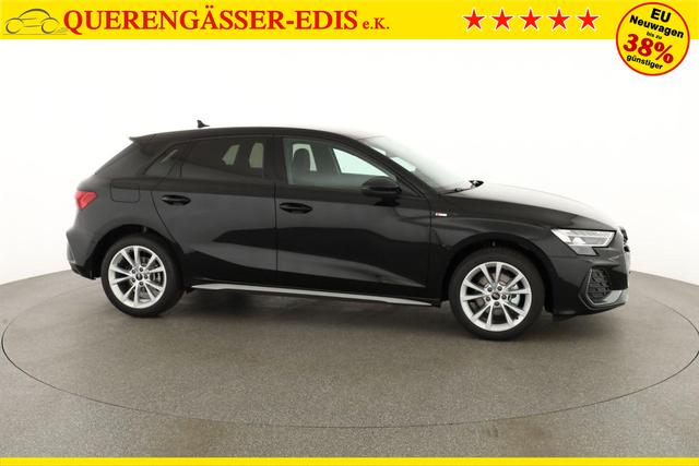 Audi A3 Sportback TFSI 110 kW S line 35 S-tronic S-LINE, AHK, Matrix, Navi, el. Klappe, Kamera, Winter, 3 J.-Garantie 