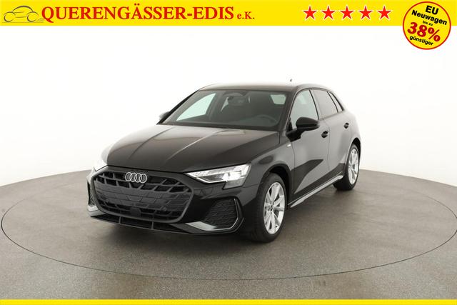 Audi A3 Sportback TFSI 110 kW S line 35 S-tronic S-LINE, AHK, Matrix, Navi, el. Klappe, Kamera, Winter, 3 J.-Garantie 