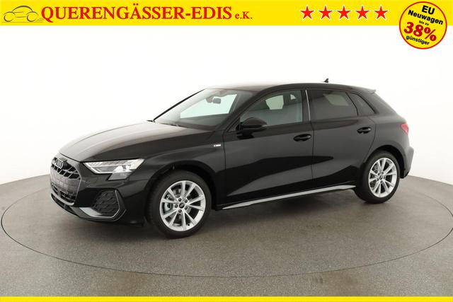Audi A3 Sportback TFSI 110 kW S line 35 S-tronic S-LINE, AHK, Matrix, Navi, el. Klappe, Kamera, Winter, 3 J.-Garantie 