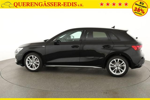 Audi A3 Sportback TFSI 110 kW S line 35 S-tronic S-LINE, AHK, Matrix, Navi, el. Klappe, Kamera, Winter, 3 J.-Garantie 