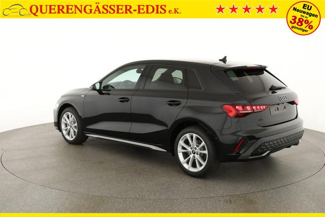Audi A3 Sportback TFSI 110 kW S line 35 S-tronic S-LINE, AHK, Matrix, Navi, el. Klappe, Kamera, Winter, 3 J.-Garantie 