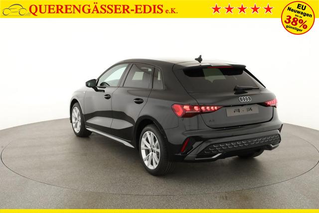 Audi A3 Sportback TFSI 110 kW S line 35 S-tronic S-LINE, AHK, Matrix, Navi, el. Klappe, Kamera, Winter, 3 J.-Garantie 