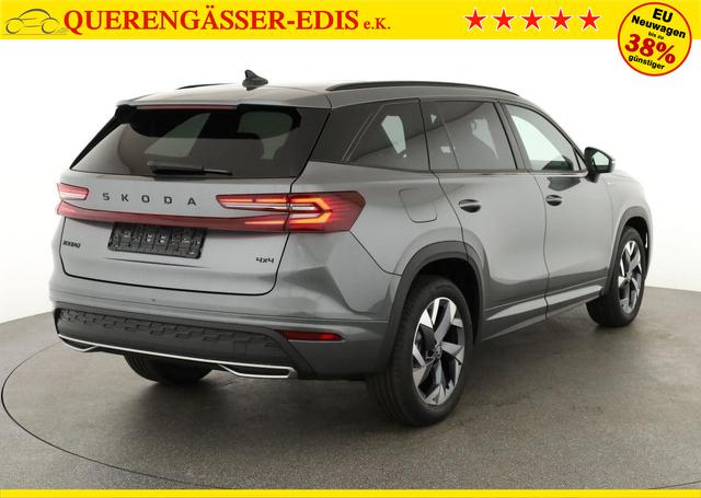Skoda Kodiaq 2.0 TDI 142 kW 4x4 Sportline DSG Sportline, Pano, AHK, Navi, Matrix, el. Klappe, Side, Winter, 19-Zoll 