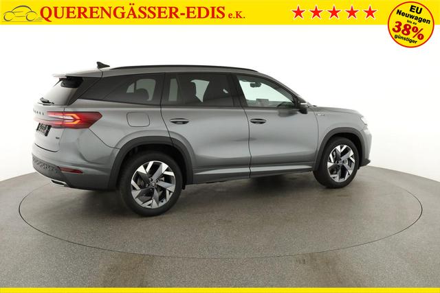 Skoda Kodiaq 2.0 TDI 142 kW 4x4 Sportline DSG Sportline, Pano, AHK, Navi, Matrix, el. Klappe, Side, Winter, 19-Zoll 