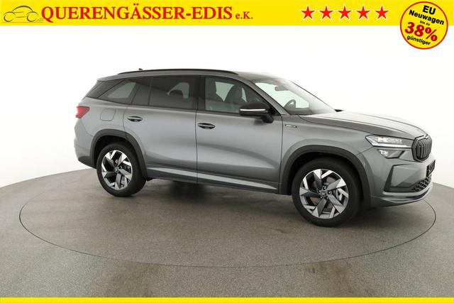 Skoda Kodiaq 2.0 TDI 142 kW 4x4 Sportline DSG Sportline, Pano, AHK, Navi, Matrix, el. Klappe, Side, Winter, 19-Zoll 