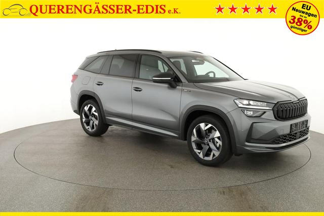 Skoda Kodiaq 2.0 TDI 142 kW 4x4 Sportline DSG Sportline, Pano, AHK, Navi, Matrix, el. Klappe, Side, Winter, 19-Zoll 