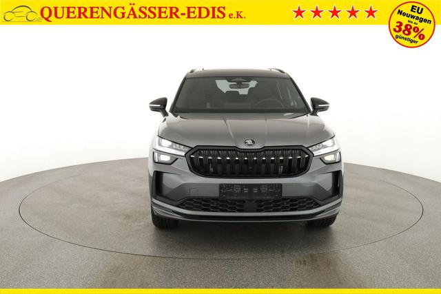 Skoda Kodiaq 2.0 TDI 142 kW 4x4 Sportline DSG Sportline, Pano, AHK, Navi, Matrix, el. Klappe, Side, Winter, 19-Zoll 