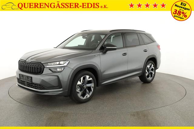 Skoda Kodiaq 2.0 TDI 142 kW 4x4 Sportline DSG Sportline, Pano, AHK, Navi, Matrix, el. Klappe, Side, Winter, 19-Zoll 