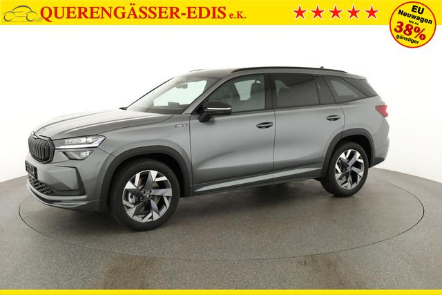 Skoda Kodiaq 2.0 TDI 142 kW 4x4 Sportline DSG Sportline, Pano, AHK, Navi, Matrix, el. Klappe, Side, Winter, 19-Zoll 