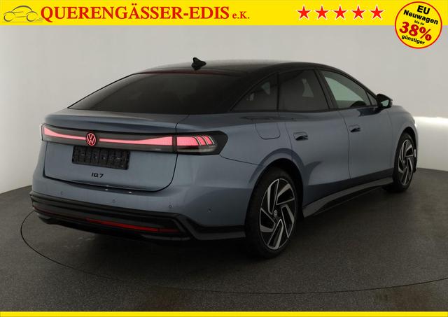 Volkswagen ID.7 Limousine Pro 210 kW Black, HuD, IQ.Light, IQ.Drive, AreaView, Side, Winter, 20-Zoll 