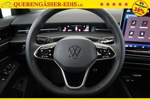 Volkswagen ID.7 Limousine Pro 210 kW Black, HuD, IQ.Light, IQ.Drive, AreaView, Side, Winter, 20-Zoll 