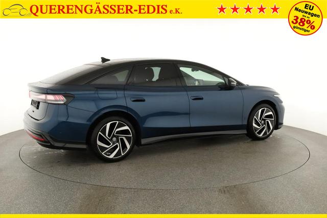 Volkswagen ID.7 Limousine Pro 210 kW Black, HuD, IQ.Light, IQ.Drive, AreaView, Side, Winter, 20-Zoll 