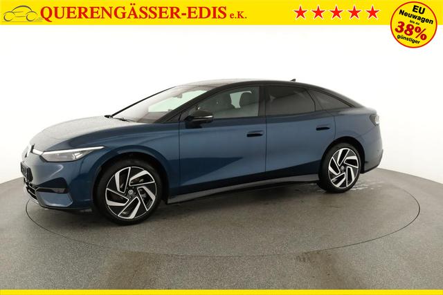 Volkswagen ID.7 Limousine Pro 210 kW Black, HuD, IQ.Light, IQ.Drive, AreaView, Side, Winter, 20-Zoll 