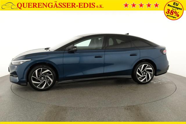 Volkswagen ID.7 Limousine Pro 210 kW Black, HuD, IQ.Light, IQ.Drive, AreaView, Side, Winter, 20-Zoll 