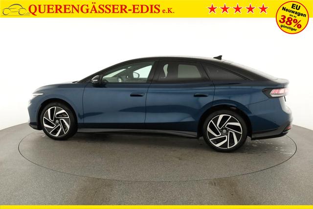Volkswagen ID.7 Limousine Pro 210 kW Black, HuD, IQ.Light, IQ.Drive, AreaView, Side, Winter, 20-Zoll 