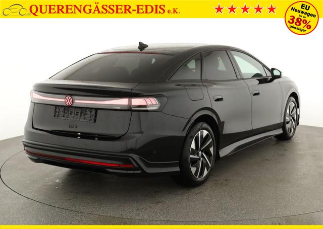Volkswagen ID.7 Limousine Pro 210 kW Black, AHK, HuD, IQ.Light, IQ.Drive, AreaView, Side, Winter, 19-Zoll 