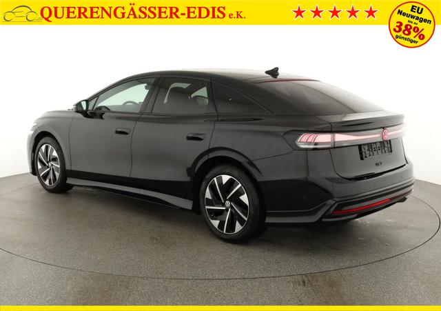 Volkswagen ID.7 Limousine Pro 210 kW Black, AHK, HuD, IQ.Light, IQ.Drive, AreaView, Side, Winter, 19-Zoll 