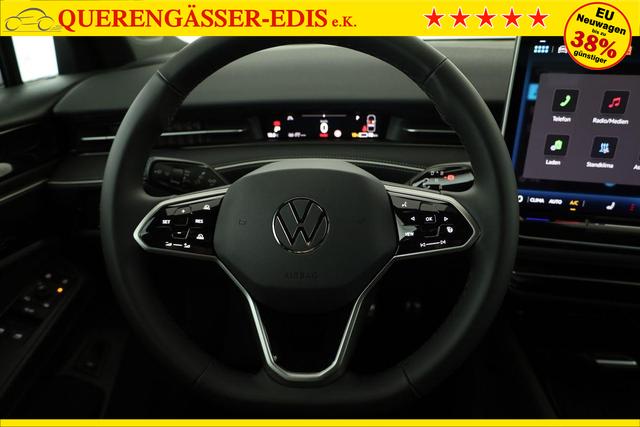 Volkswagen ID.7 Limousine Pro 210 kW Black, AHK, HuD, IQ.Light, IQ.Drive, AreaView, Side, Winter, 19-Zoll 