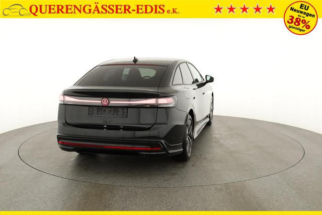 Volkswagen ID.7 Limousine Pro 210 kW Black, AHK, HuD, IQ.Light, IQ.Drive, AreaView, Side, Winter, 19-Zoll 