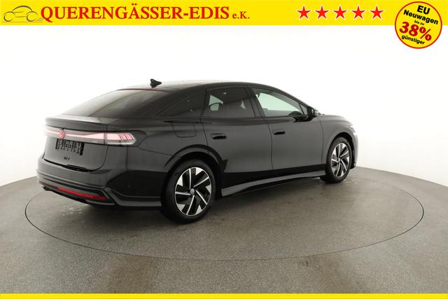 Volkswagen ID.7 Limousine Pro 210 kW Black, AHK, HuD, IQ.Light, IQ.Drive, AreaView, Side, Winter, 19-Zoll 