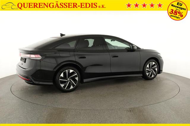 Volkswagen ID.7 Limousine Pro 210 kW Black, AHK, HuD, IQ.Light, IQ.Drive, AreaView, Side, Winter, 19-Zoll 
