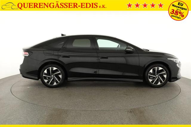 Volkswagen ID.7 Limousine Pro 210 kW Black, AHK, HuD, IQ.Light, IQ.Drive, AreaView, Side, Winter, 19-Zoll 