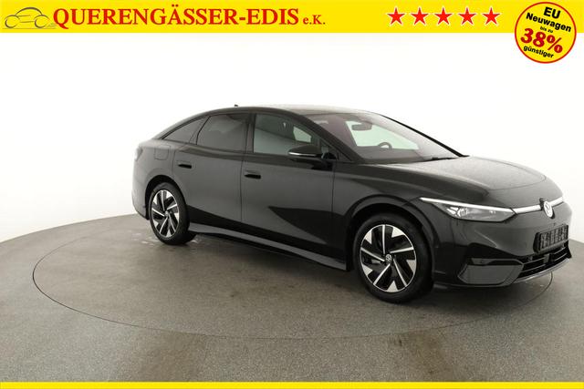 Volkswagen ID.7 Limousine Pro 210 kW Black, AHK, HuD, IQ.Light, IQ.Drive, AreaView, Side, Winter, 19-Zoll 
