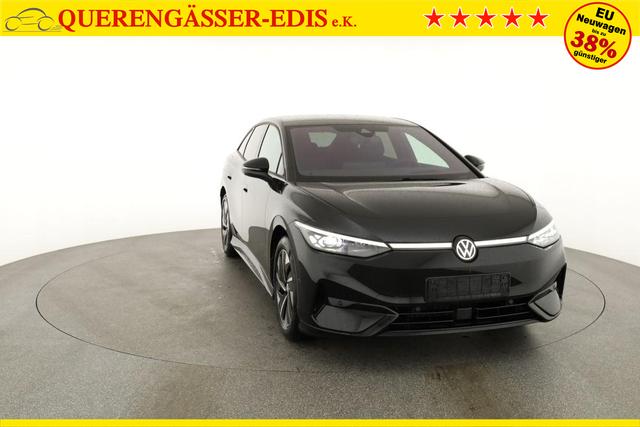 Volkswagen ID.7 Limousine Pro 210 kW Black, AHK, HuD, IQ.Light, IQ.Drive, AreaView, Side, Winter, 19-Zoll 
