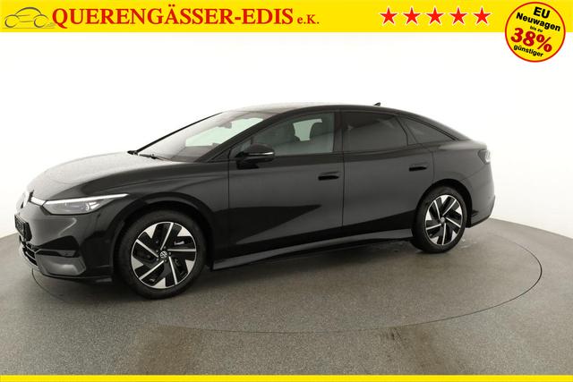Volkswagen ID.7 Limousine Pro 210 kW Black, AHK, HuD, IQ.Light, IQ.Drive, AreaView, Side, Winter, 19-Zoll 