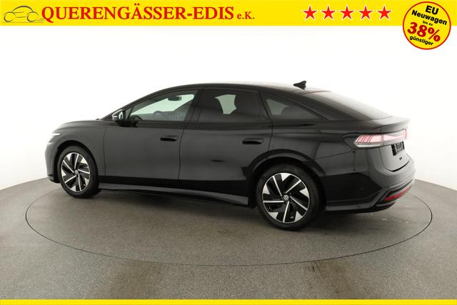 Volkswagen ID.7 Limousine Pro 210 kW Black, AHK, HuD, IQ.Light, IQ.Drive, AreaView, Side, Winter, 19-Zoll 