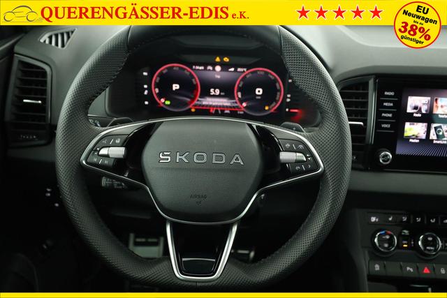 Skoda Karoq Sportline 4x4 2.0 TSI DSG Sportline, Pano, AHK, Navi, Matrix, Side, Winter, 5 J.-Garantie 